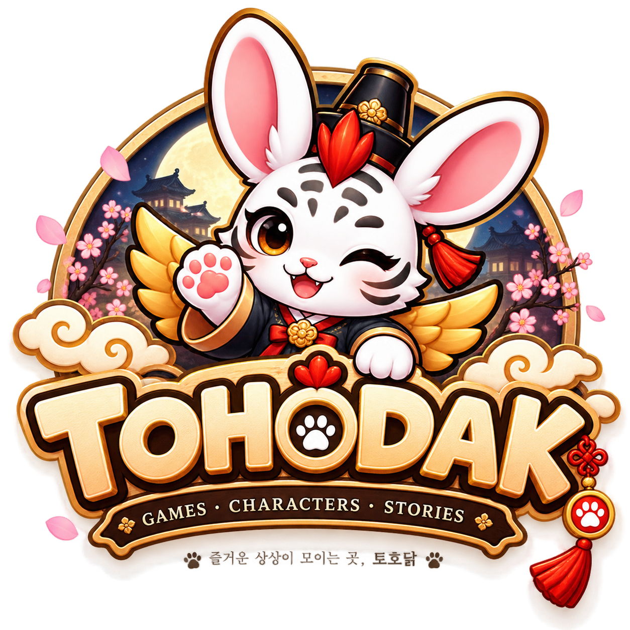 TOHODAK 공식 로고